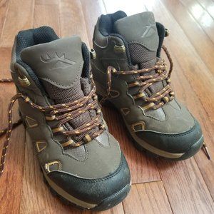 Kids Size 13 Deer Stag Hiking Boots Brown Unisex